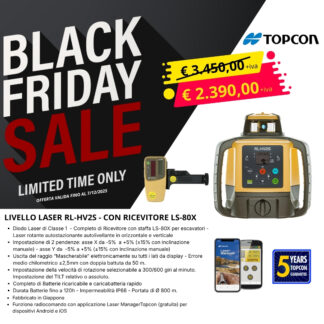 LIVELLO LASER RL-HV2S CON LS-80X