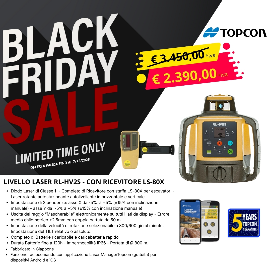 LIVELLO LASER RL-HV2S CON LS-80X