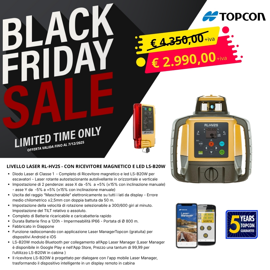 LIVELLO LASER RL-HV2S CON LSB20W